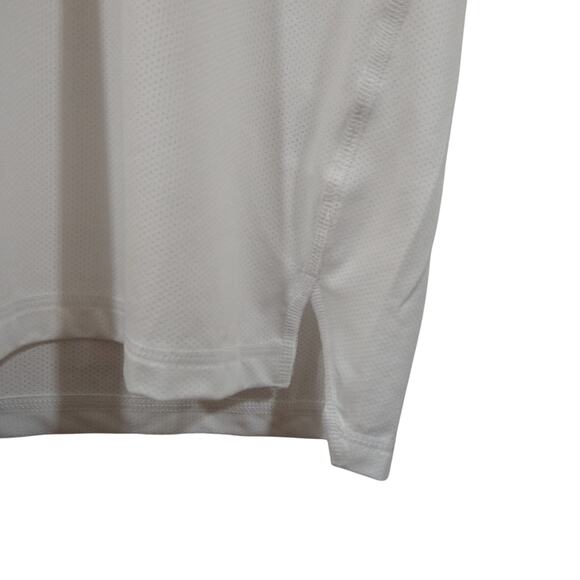 O Champion Men's White USA Mesh Double Dry Workout Performance Tee Shirt NWT S - Picture 5 of 8